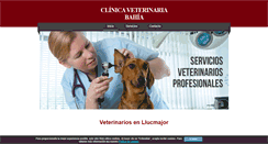 Desktop Screenshot of clinicaveterinariabahia.com