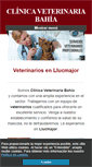 Mobile Screenshot of clinicaveterinariabahia.com